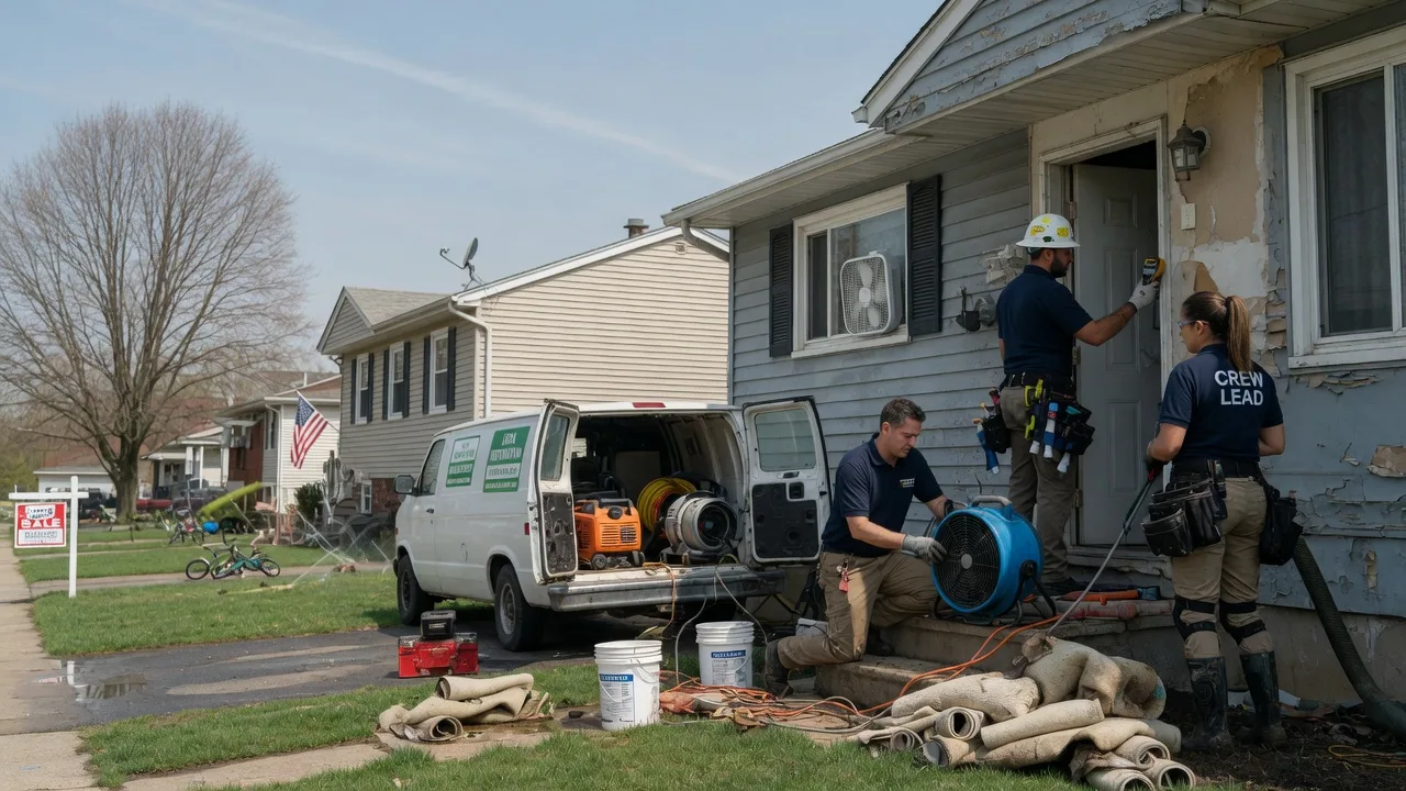 Flood Cleanup in Merrifield, MN near me