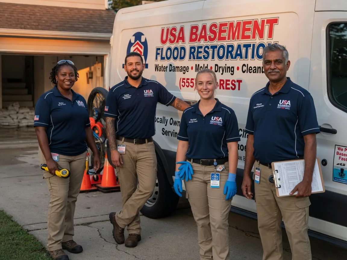 Basement Flood Cleanup company in Merrifield, MN