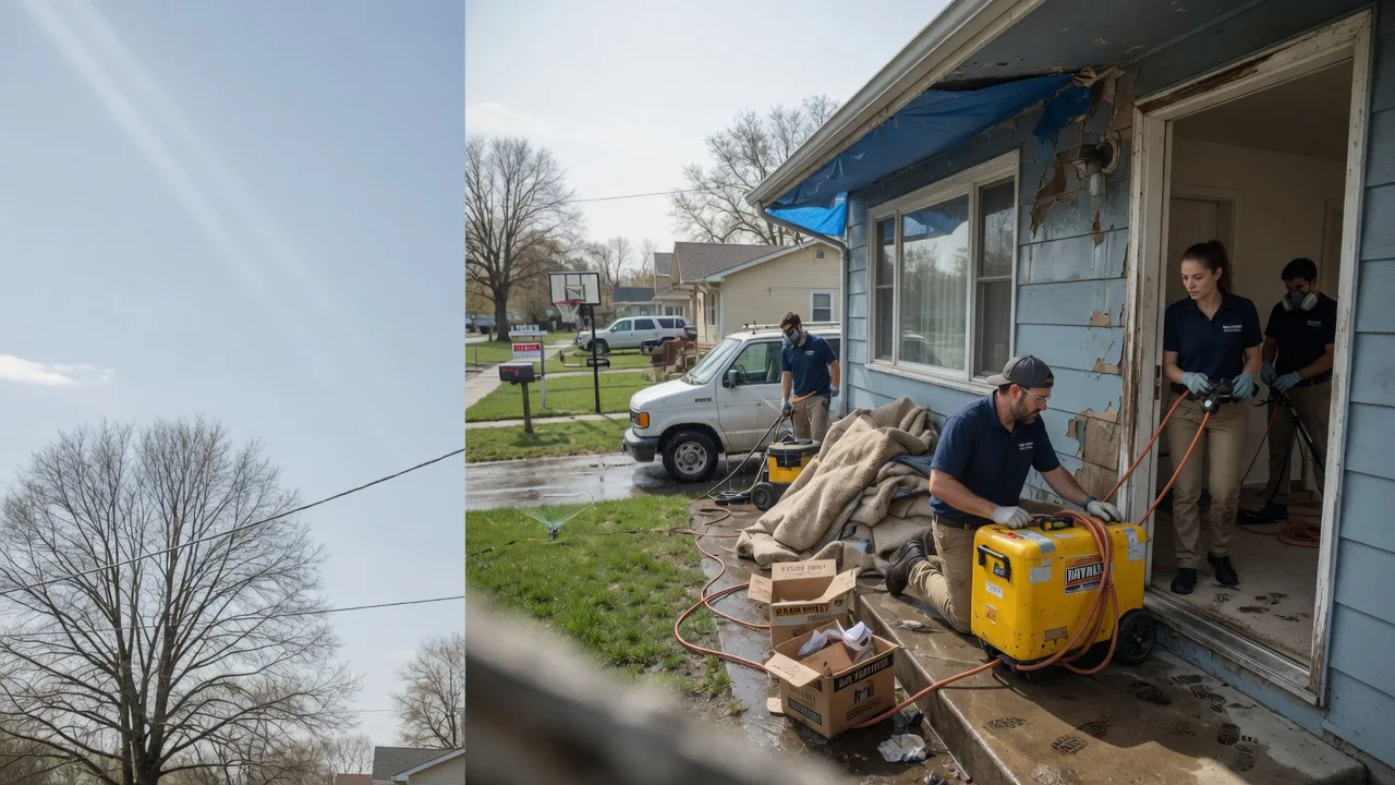 Basement Flood Cleanup in Merrifield, MN near me